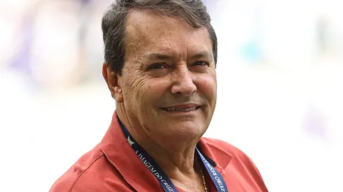 Pedrinho BH, dono da SAF cruzeirense, em partida contra o Corinthians, no Mineirão, pelo Campeonato Brasileiro, no dia 07/07/2024.