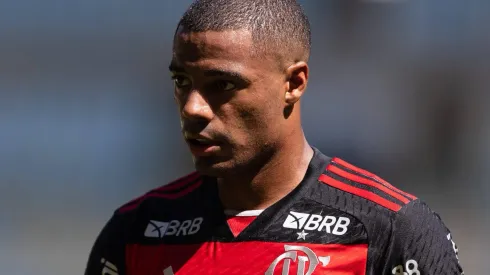Nicolás De La Cruz durante partida entre Flamengo e Botafogo, no Maracanã, pelo Campeonato Brasileiro, no dia 28/04/2024. Foto: Ruano Carneiro