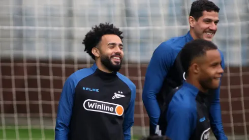 Claudinho e Nino, ex-Fluminense, treinam no CT do Zenit, na Rússia.