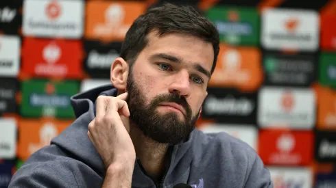 Alisson, ex-goleiro do Inter e atualmente jogando pelo Liverpool.