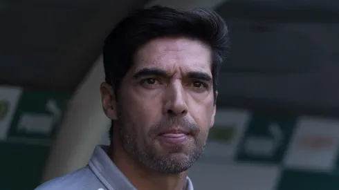 SP - SAO PAULO - 18/08/2024 - BRASILEIRO A 2024, PALMEIRAS X SAO PAULO - Abel Ferreira tecnico do Palmeiras durante partida contra o Sao Paulo no estadio Arena Allianz Parque pelo campeonato Brasileiro A 2024. Foto: Ettore Chiereguini/AGIF