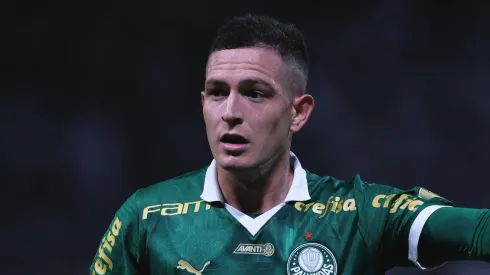 SP - SAO PAULO - 30/05/2024 - COPA LIBERTADORES 2024, PALMEIRAS X SAN LORENZO - Anibal Moreno jogador do Palmeiras durante partida contra o San Lorenzo no estadio Arena Allianz Parque pelo campeonato Copa Libertadores 2024. Foto: Ettore Chiereguini/AGIF