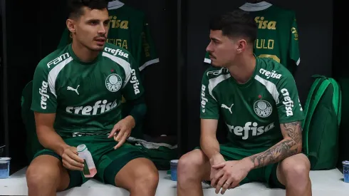 Raphael Veiga destacou situação única de Rômulo – Foto: Cesar Greco/Palmeiras/by Canon