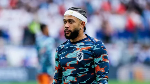 UEFA EURO, EM, Europameisterschaft,Fussball 2024: Niederlande - England 10.07.2024 Memphis Depay Niederlande, 10 UEFA EURO 2024: Niederlande - England BVB Stadion Dortmund, Dortmund am 10.07.2024 *** UEFA EURO 2024 Netherlands England 10 07 2024 Memphis Depay Netherlands, 10 UEFA EURO 2024 Netherlands England BVB Stadion Dortmund, Dortmund on 10 07 2024 Copyright: xBEAUTIFULxSPORTS/Wunderlx