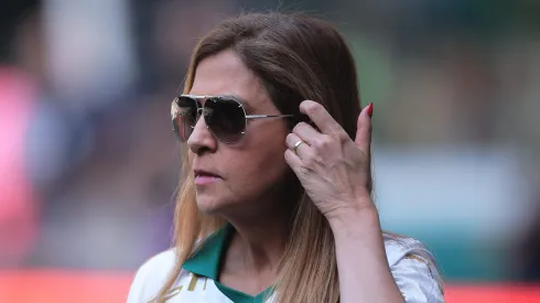 SP - SAO PAULO - 18/08/2024 - BRASILEIRO A 2024, PALMEIRAS X SAO PAULO - leila pereira presidente do Palmeiras durante partida contra o Sao Paulo no estadio Arena Allianz Parque pelo campeonato Brasileiro A 2024. Foto: Ettore Chiereguini/AGIF
