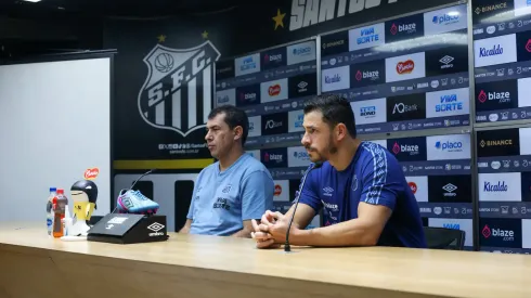 Carille no Santos pode estar perto do fim. Foto: Reinaldo Campos/AGIF