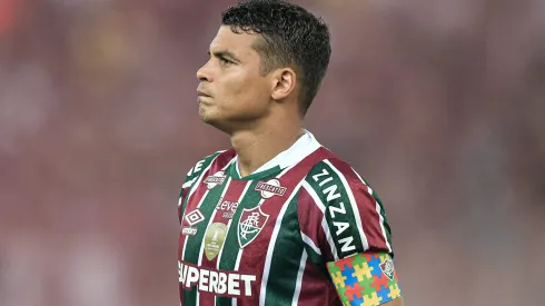 Thiago Silva fala sobre sonho e momento pelo Fluminense. Foto: Thiago Ribeiro/AGIF