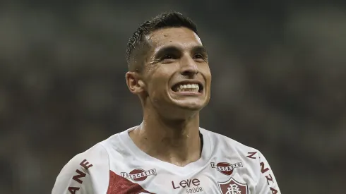 Serna comemora gol pelo Fluminense. Foto: Marcelo Gonçalves/ Fluminense