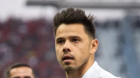 Romero comemora gol contra o Flamengo.