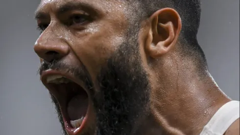 BELO HORIZONTE, BRAZIL - DECEMBER 02: Hulk of Atletico MG celebrates after scoring the team's first goal during between Atletico MG and Sao Paulo as part of Brasileirao 2023 at Mineirao on December 02, 2023 in Belo Horizonte, Brazil. (Photo by João Guilherme/Getty Images)