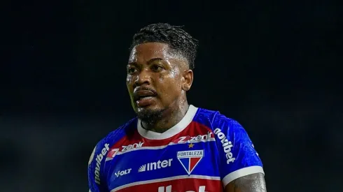 RJ – RIO DE JANEIRO – 03/07/2024 – BRASILEIRO A 2024, VASCO X FORTALEZA – Marinho jogador do Fortaleza durante partida contra o Vasco no estadio Sao Januario pelo campeonato Brasileiro A 2024. Foto: Thiago Ribeiro/AGIF