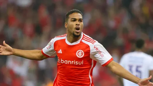 Gustavo Prado marca pela primeira vez no profissional do Inter. Foto: Divulgação/Internacional