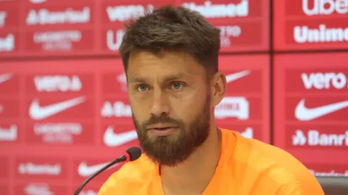 Sobis em sua passagem no Internacional. Foto: Internacional