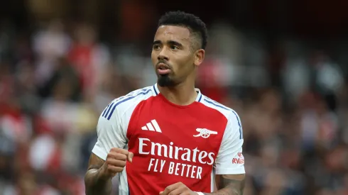 Joia do Palmeiras pode jogar com Gabriel Jesus no Arsenal. Foto: Alexander Canillas/SPP