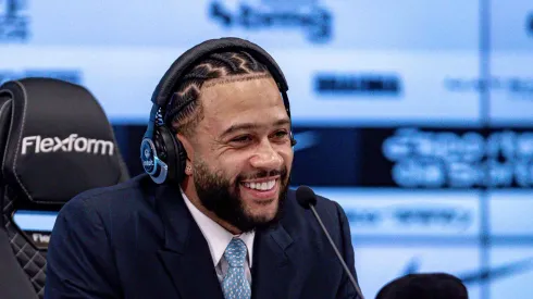 Memphis Depay relembra gol marcado na Neo Química Arena em 2014