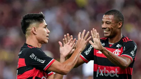 De La Cruz, do Flamengo (D): Baixa contra o Vasco