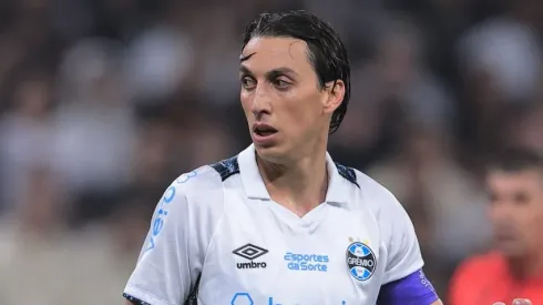 Geromel durante partida contra o Corinthians, na Neo Química Arena, pela Copa Do Brasil, no dia 31/07/2024.