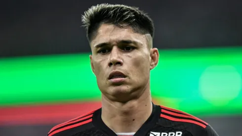 Luiz Araújo durante partida entre Flamengo e Fortaleza, no Estádio do Maracanã, pelo Campeonato Brasileiro, no dia 11/07/2024.