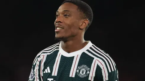 Anthony Martial durante partida entre Sheffield United e Manchester United, pela Premier League, no dia 21/10/2023. Foto: Conor Mollo