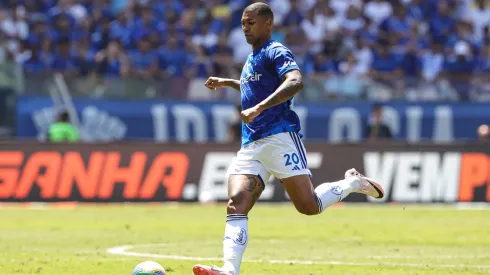Walace, jogador do Cruzeiro durante partida contra o Atletico-GO no estadio Mineirao pelo campeonato Brasileiro A 2024