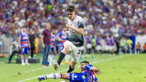 Bidon em ação diante do Tricolor do Pici. Foto: Baggio Rodrigues/AGIF