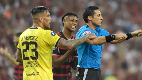 Flamengo x Peñarol em 2024. Foto: Dhavid Normando/Getty Images