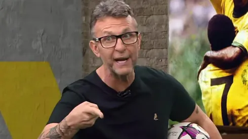 Apresentou ironizou a situação. Reprodução/Band.