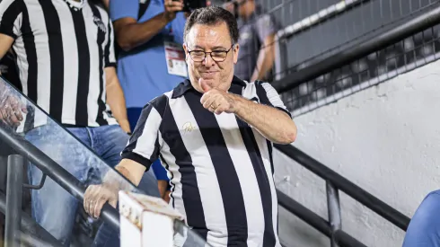 Presidente do Peixe na Vila Belmiro