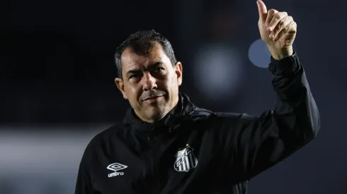 SP - SANTOS - 15/07/2024 - BRASILEIRO B 2024, SANTOS X ITUANO - Fabio Carille tecnico do Santos antes da partida contra o Ituano no estadio Vila Belmiro pelo campeonato Brasileiro B 2024. Foto: Reinaldo Campos/AGIF