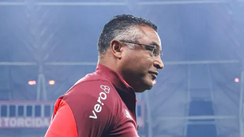 Roger Machado no Internacional. Foto: Maxi Franzoi/AGIF