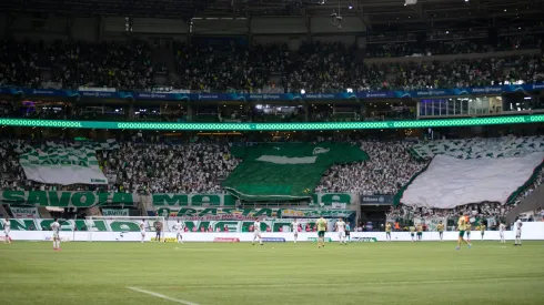 Estádio do Allianz Parque no jogo entre Palmeiras x Criciúma.