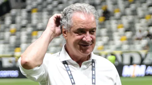 Presidente visitou o treino do Galo. Gilson Lobo/AGIF..