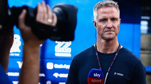 Ralf Schumacher, como repórter da Sky Sports