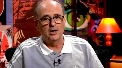 Carlos Eugênio Simon, ex-árbitro em entrevista para o jornalista Benjamin Back. Foto: Reprodução/YouTube Benja Me Mucho