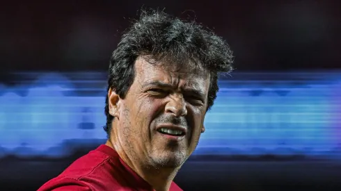 Diniz durante os tempos em que dirigiu o Fluzão.