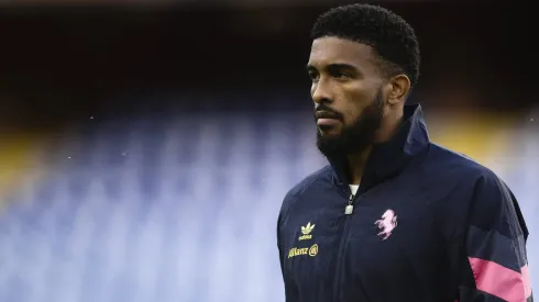 Genoa CFC v Juventus FC – Serie A Gleison Bremer of Juventus FC looks on prior to the Serie A football match between Genoa CFC and Juventus FC. Genoa Italy
