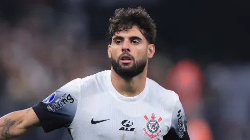 Yuri Alberto durante partida realizada na Neo Química Arena. Foto: Ettore Chiereguini/AGIF