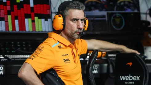 Andrea Stella no GP de Singapura 2024