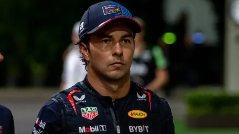 Sergio Pérez em Marina Bay, Singapura