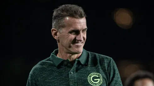 Mancini durante partida do Goiás. Foto: Isabela Azine/AGIF