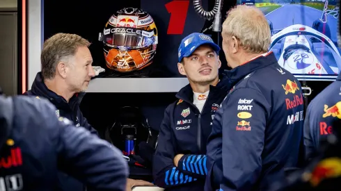 Marko, Horner e Verstappen no GP da Holanda