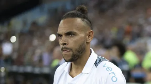 Atacante em ação com a camisa do Imortal. Foto: Jorge Rodrigues/AGIF