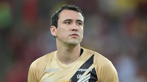 Pablo em ação com a camisa do Furacão. Foto: Thiago Ribeiro/AGIF