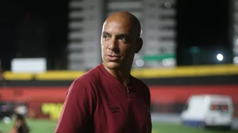 Pepa durante partida do Leão da Ilha do Retiro na Série B. Foto: Marlon Costa/AGIF