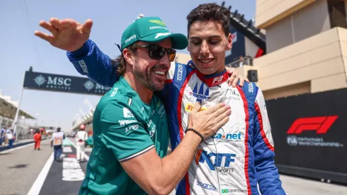 Bortoleto e Alonso no Circuito de Bahrein (2023)