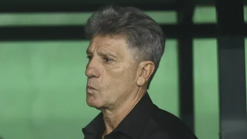 Renato Portaluppi tecnico do Grêmio durante partida contra o Corinthians no Estaádio Couto Pereira pela Copa Do Brasil 2024. Foto: Gabriel Machado/AGIF