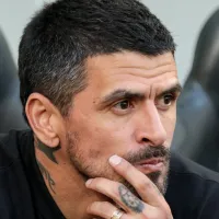 Lucho González reclama e lista erros da arbitragem em Corinthians X Athletico-PR: "Um puxão"