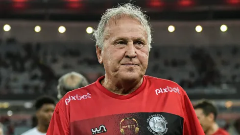 Zico, ídolo do Flamengo. Foto: Thiago Ribeiro/AGIF