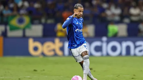 Matheus Pereira durante a partida contra o Bahia