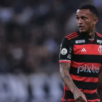 Wesley provoca Corinthians após classificação do Flamengo: "Clima hostil que a gente gosta"